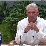 Miguel Díaz-Canel a menudo culpa a EEUU de los problemas de Cuba. (Captura de pantalla © Presidencia Cuba- YouTube)