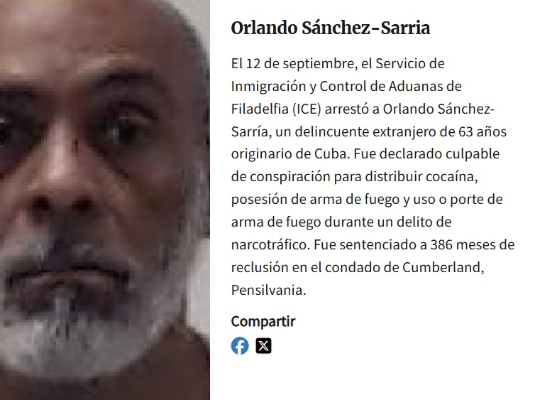 El hombre enfrenta cargos relacionados con el tráfico de drogas. (Foto © ICE)