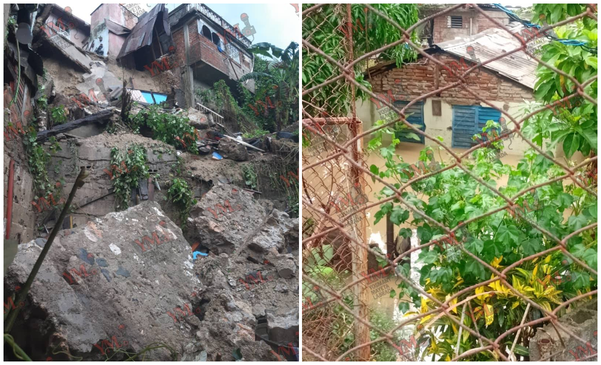 Las fuertes lluvias provocaron derrumbes e inundaciones en varias partes del territorio. (Foto © Yosmany Mayeta Labrada-Facebook)