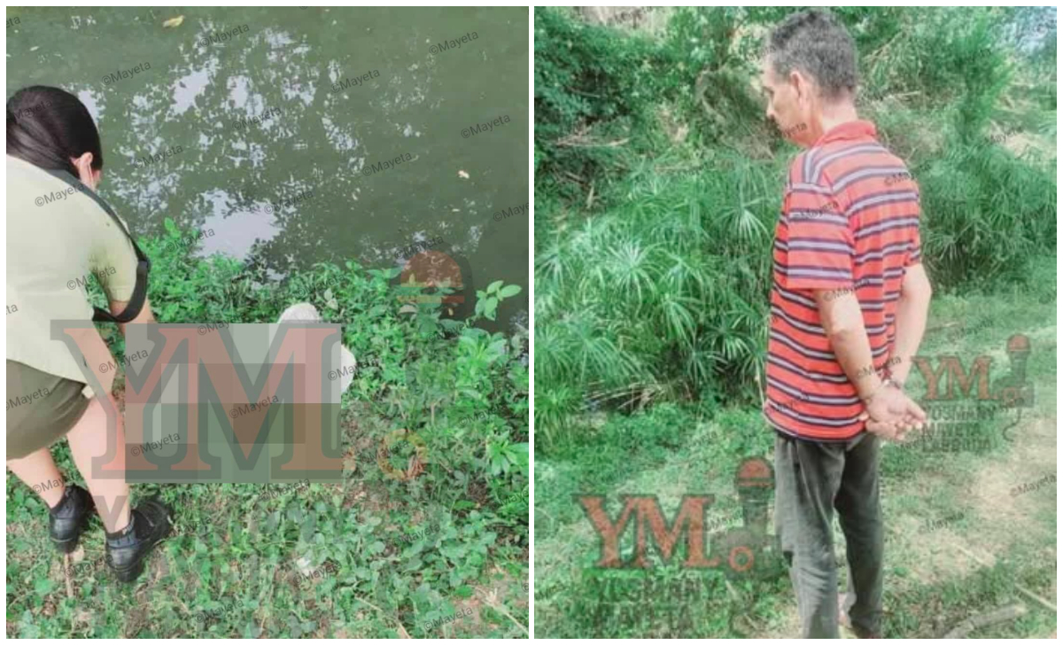 El detenido guio a las autoridades, explicando cómo ocurrieron las cosas. (Foto © Yosmany Mayeta Labrada-Facebook)