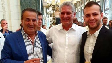 El empresario Berto Savina (izquierda) fue señalado como presunto responsable, versión que fue desmentida por el régimen. (Foto © La Tijera-Facebook)