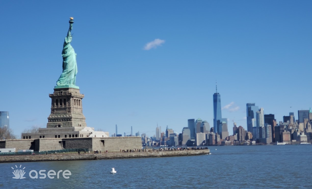 Estatua de la Libertad en EEUU. (Foto © Asere Noticias)