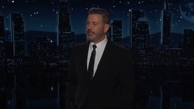 Jimmy Kimmel durante su programa. (Captura de pantalla © Jimmy Kimmel Live-YouTube)