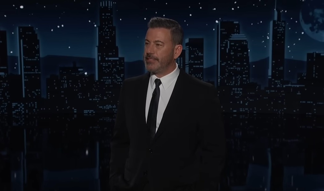 Jimmy Kimmel durante su programa. (Captura de pantalla © Jimmy Kimmel Live-YouTube)