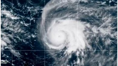 Humberto se convirtió en huracán de máxima categoría en menos de 24 horas. (Captura de pantalla © NOAA- X)