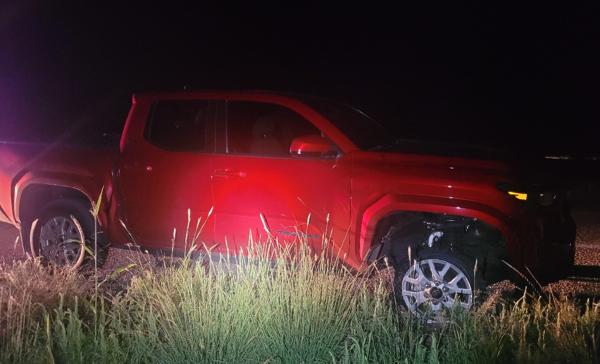Vehículo utilizado por el cubano detenido. (Foto © USBPChiefTCA-Twitter)