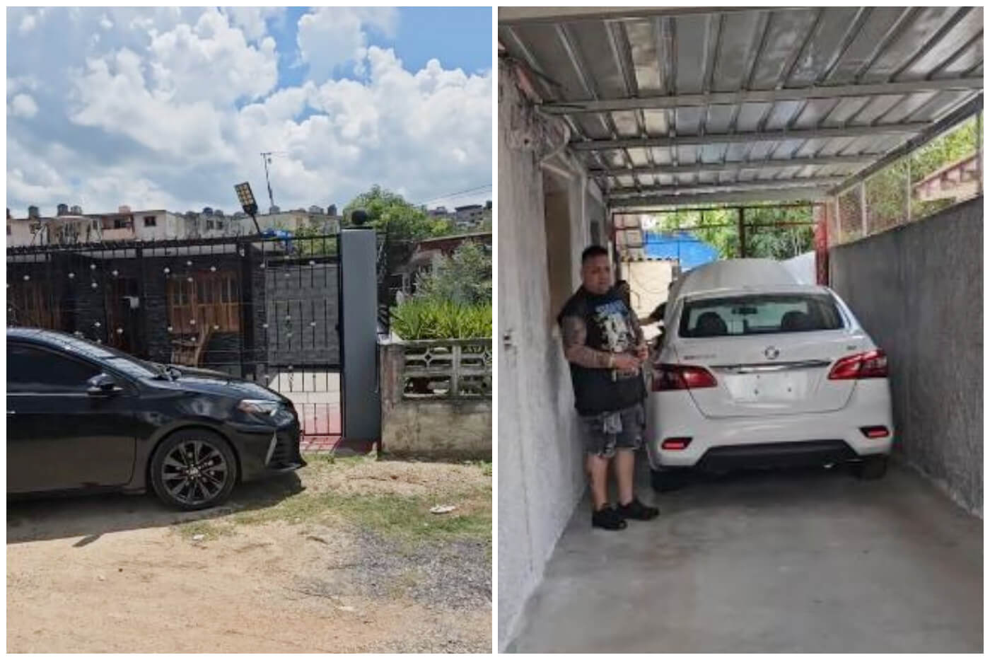 Un cubano en TikTok presumió sus bienes en la Isla, pero usuarios dudan que los conserve. (Captura de pantalla © Josesantalla433- TikTok)