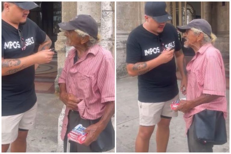 93 años y trabajando: anciano cubano vende dulces para sobrevivir