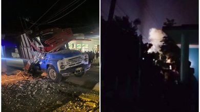 El incidente dejó a unas 10.000 personas sin energía eléctrica, (Foto © La Tijera-Facebook)