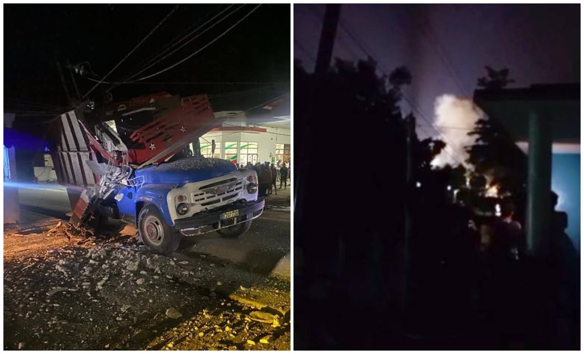 El incidente dejó a unas 10.000 personas sin energía eléctrica, (Foto © La Tijera-Facebook)