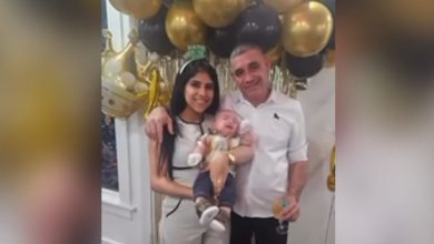 La mujer viajaba junto a su esposo y su hijo al momento del accidente. (Captura de pantalla © Univision 23)