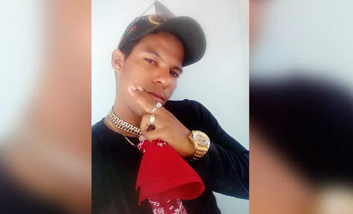 Cubano asesinado en fiesta callejera. (Foto © Mario Leandro Duharte Cala-Facebook)