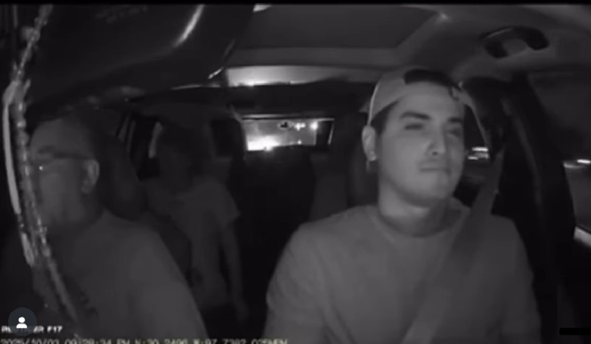 El joven trató de mantener la calma durante el incidente. (Captura de pantalla © un_martitodurako8_live_oficial-Instagram)