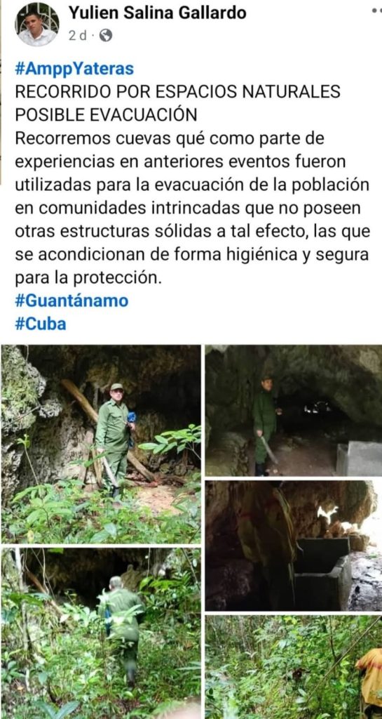 Publicación utilizada para informar sobre la peculiar medida. (Captura de Pantalla © Yulien Salina Gallardo-Facebook)