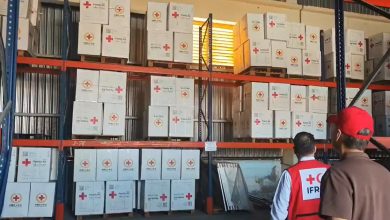 Ayuda humanitaria enviada por China tras el paso de Melissa. (Captura de pantalla © EmbHuaXin-Twitter)