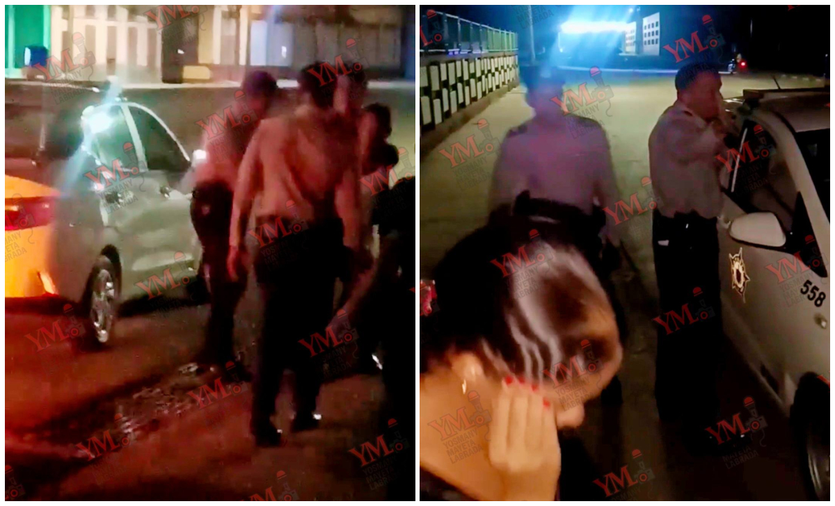 Tras negarse a pagar el soborno, dos de los presentes fueron arrestados. (Foto © Yosmany Mayeta Labrada-Facebook)