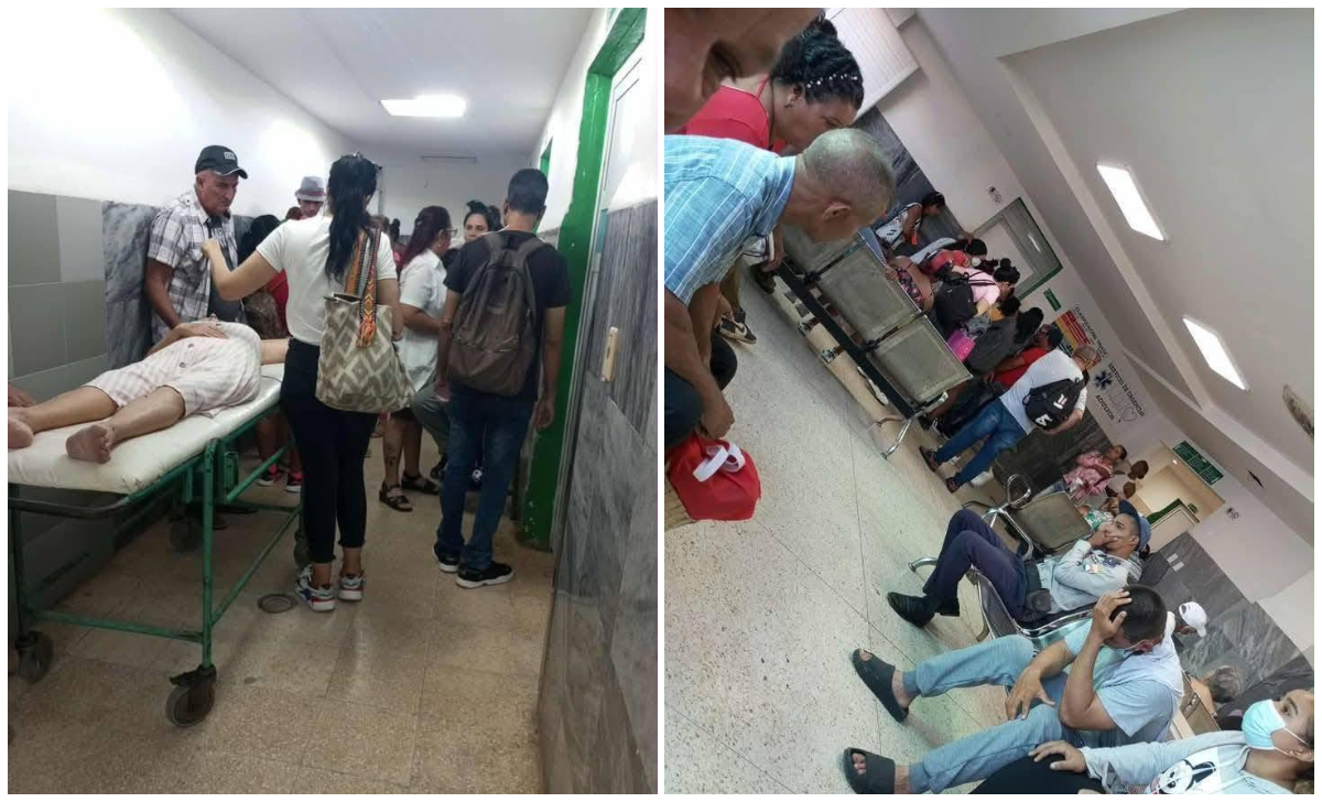 Los hospitales están llenos de personas con síntomas similares. (Foto © News 360-Facebook)