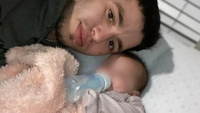 El hombre dejó atrás a una hija pequeña. (Foto © Eduardo Sotomayor-Facebook)