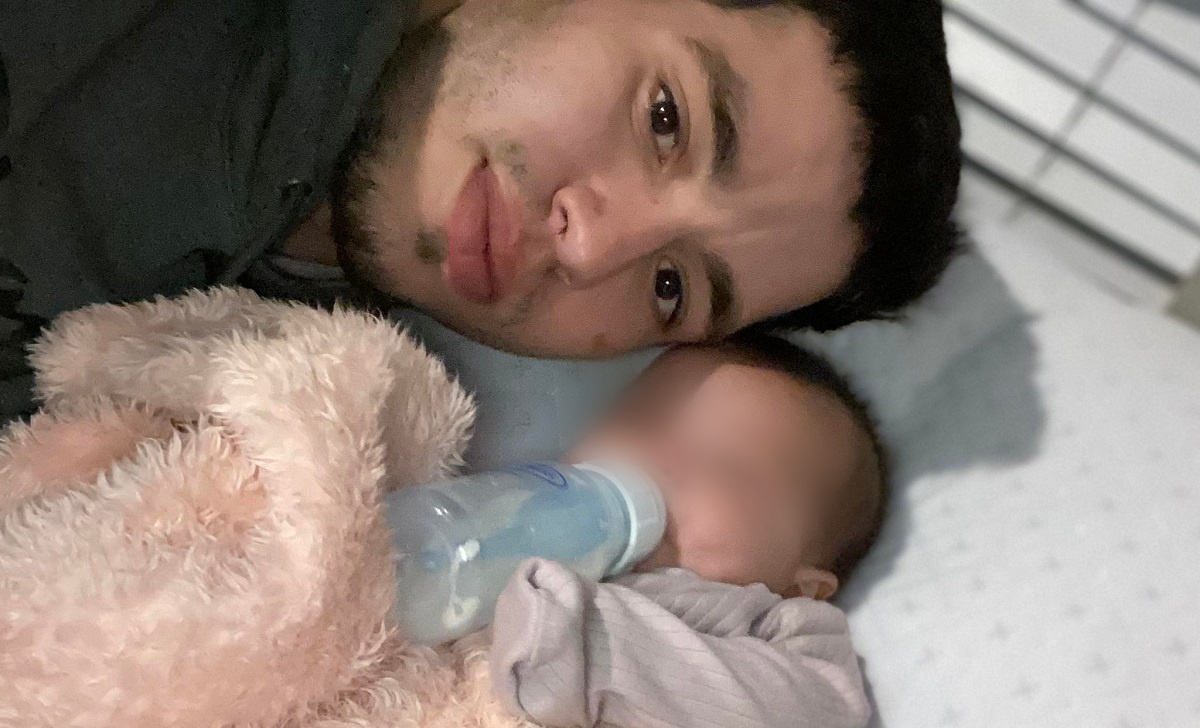 El hombre dejó atrás a una hija pequeña. (Foto © Eduardo Sotomayor-Facebook)