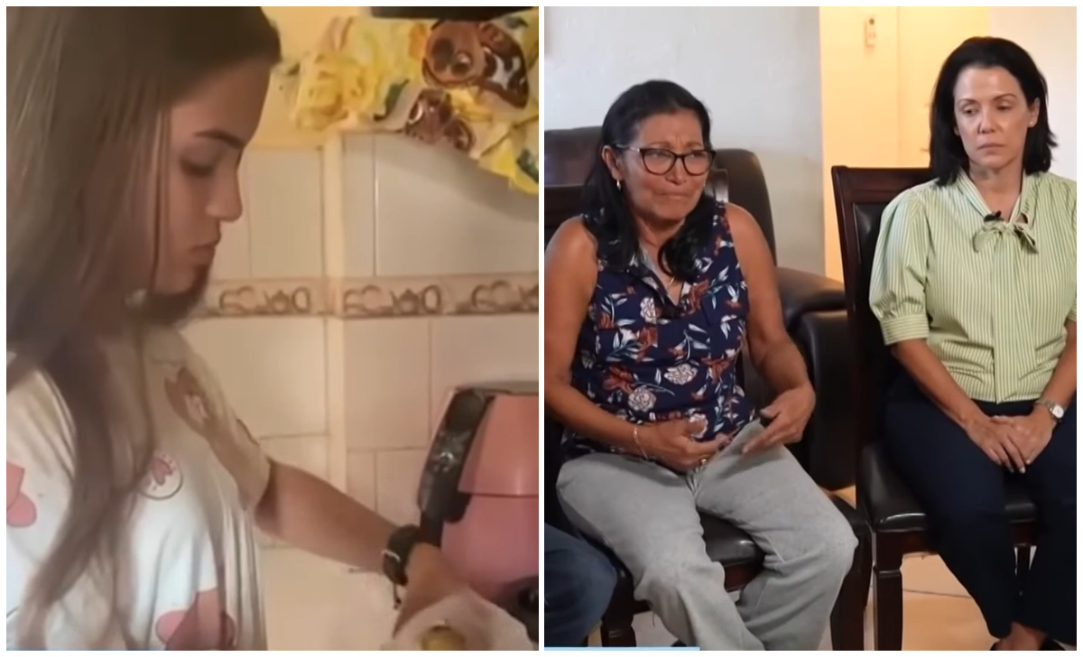 La joven no pudo viajar a EEUU. (Captura de pantalla © Telemundo51-YouTube)