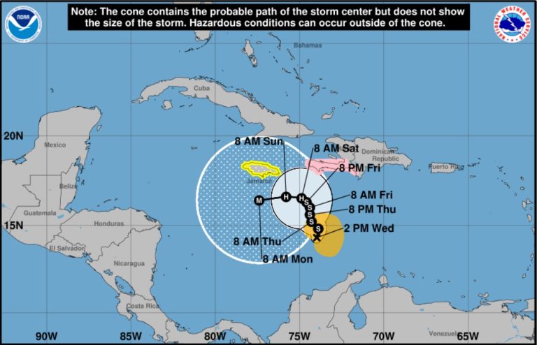 Tormenta tropical Melissa pone en alerta a Cuba, Haití y Jamaica