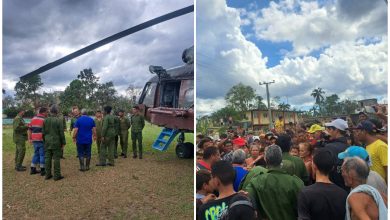La prensa oficialista asegura que las labores avanzan sin problemas, pero los residentes opinan lo contrario. (Foto © Beatriz Johnson Urrutia-Facebook)