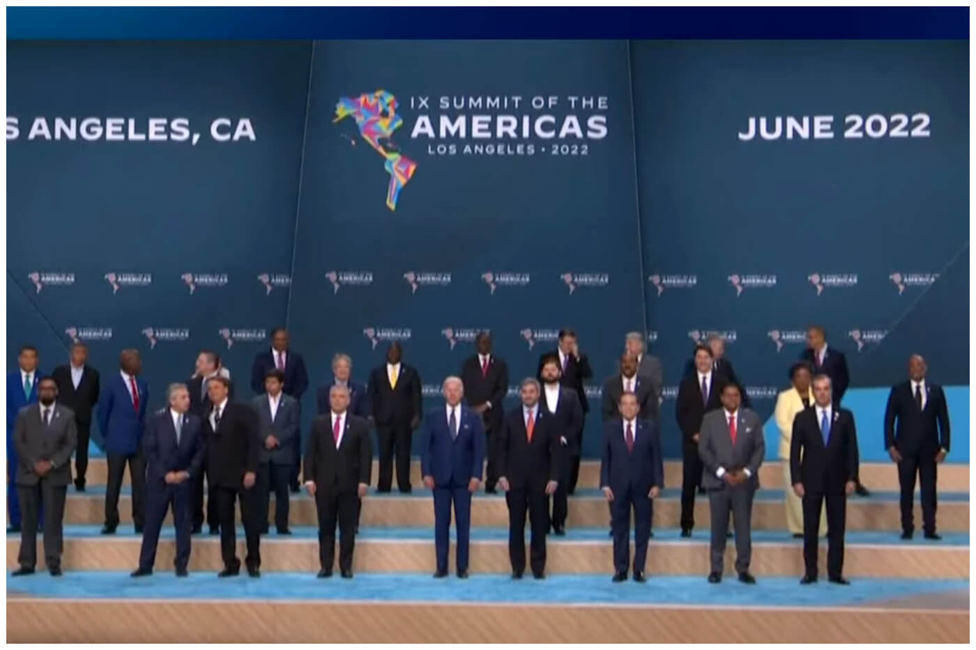 La cumbre anterior se celebró en Los Ángeles, California en 2022. El evento es cada tres años. (Captura de pantalla © France 24 Español- YouTube)