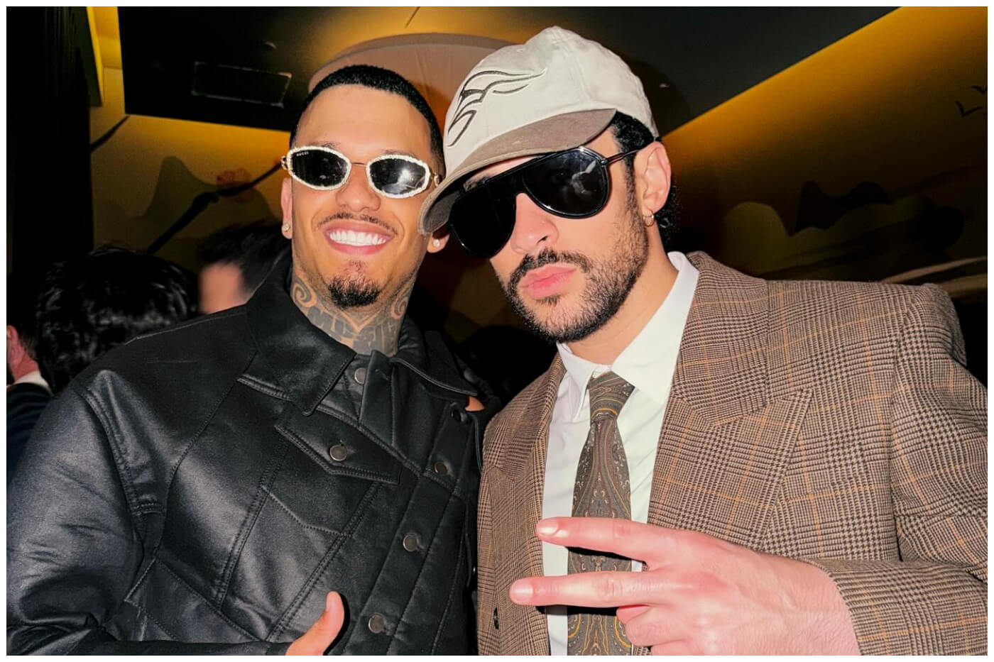 Oniel agradeció a Bad Bunny us consejos. (Foto © Oniel Bebeshito- Instagram)