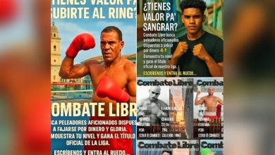 Los anuncios ofrecen dinero a cambio de las peleas. (Captura de pantalla © Julio Gonpagés-Facebook)