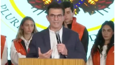 Rodrigo Paz fue electo presidente de Bolivia, dio su primer discurso tras la victoria. (Captura de pantalla © CNN Español- YouTube)