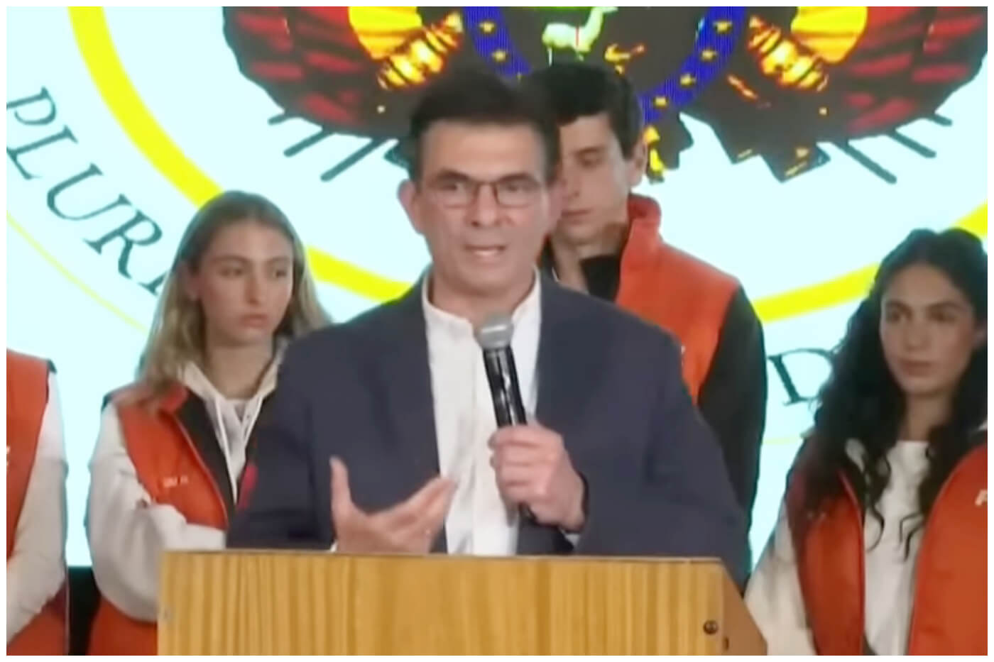 Rodrigo Paz fue electo presidente de Bolivia, dio su primer discurso tras la victoria. (Captura de pantalla © CNN Español- YouTube)