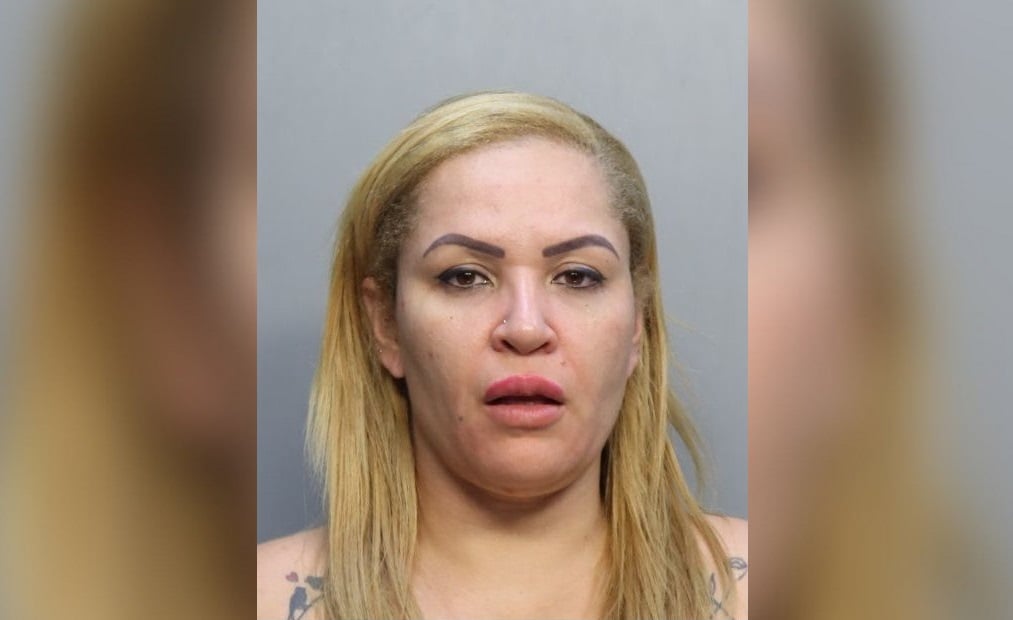 La cubana intentó borrar la evidencia de su ataque, lo que agravó los cargos que enfrenta. (Foto © Miami-Dade County Corrections and Rehabilitation)