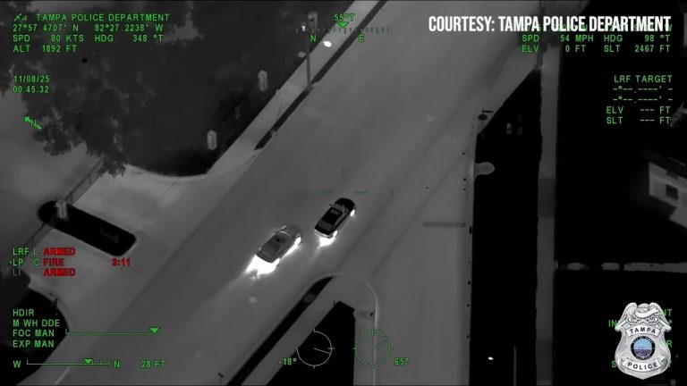 Coche en fuga provoca la muerte de cuatro personas en Tampa