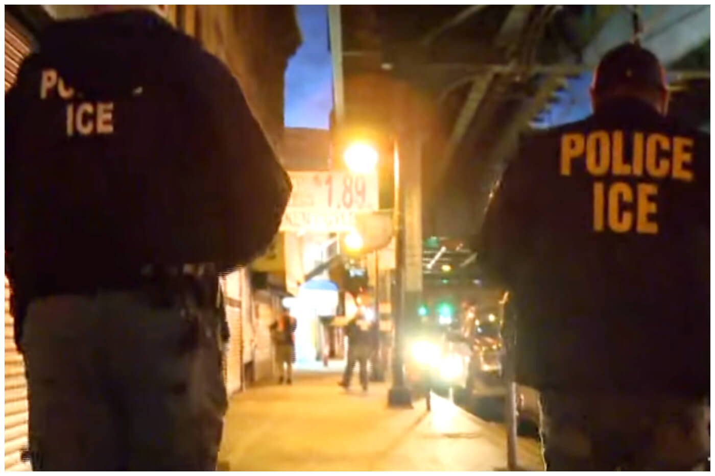 Agentes de ICE en calles de Nueva York. Imagen de referencia. (Captura de pantalla © wwwICEgov- YouTube)