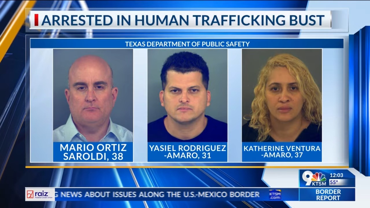 La víctima fue prostituida para pagar su viaje desde Cuba. (Captura de pantalla © KTSM 9 NEWS-YouTube)