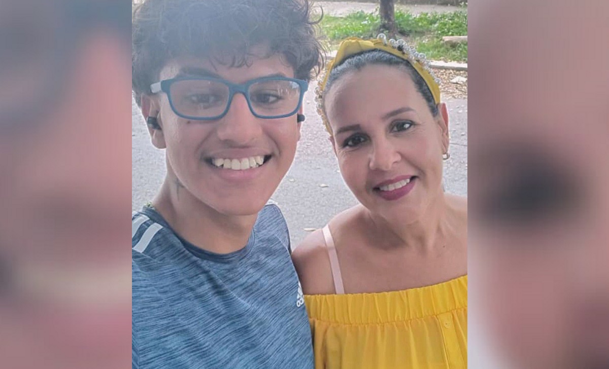 La madre exigió justicia tras la muerte de su hijo. (Foto © Mercedes Roque-Facebook)