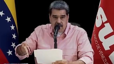 Nicolás Maduro durante un discurso. (Captura de pantalla © Diario AS-YouTube)