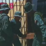 Los militares forman parte de un ejercicio ordenado por Maduro. (Captura de pantalla © Señal en vivo Sur-YouTube)