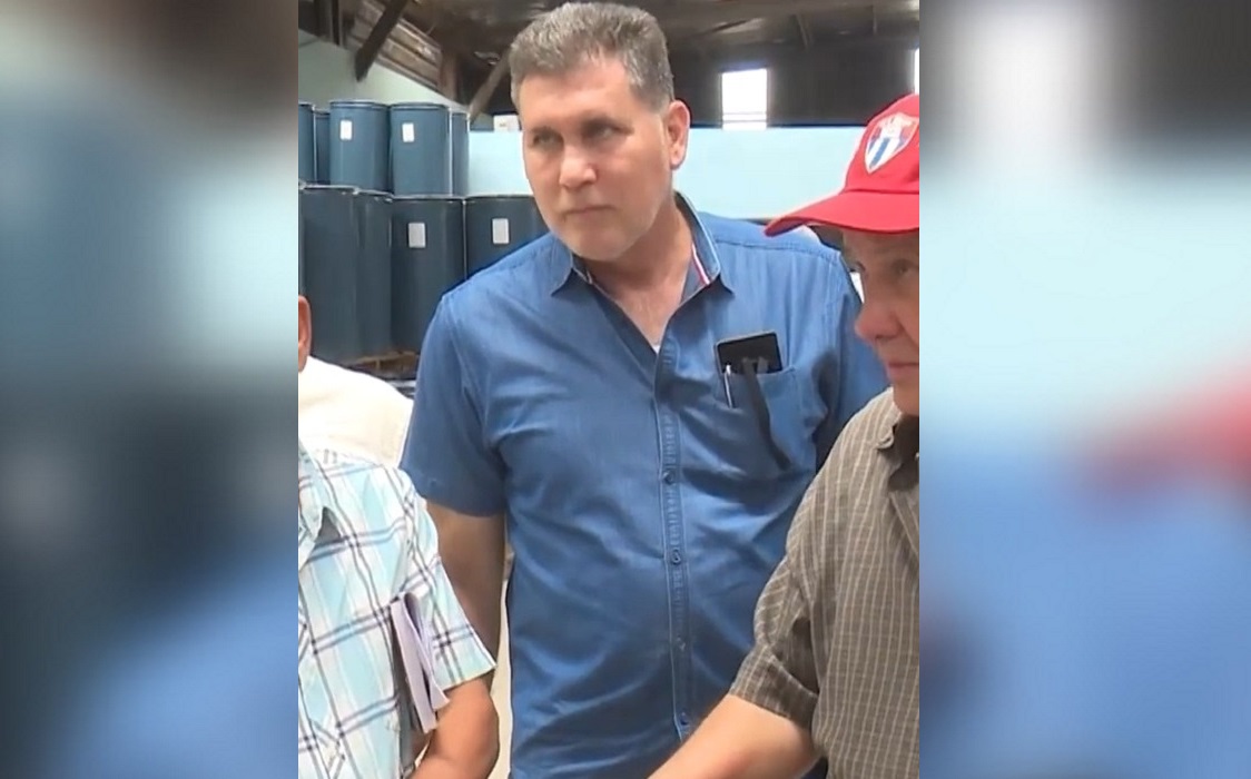 Ministro de Comercio Exterior de Cuba, Óscar Pérez-Oliva Fraga. (Captura de pantalla © TurquinoTeVe-YouTube)