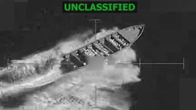 EEUU destruye una narcolancha en el Pacífico. (Captura de pantalla © Southcom-Twitter)