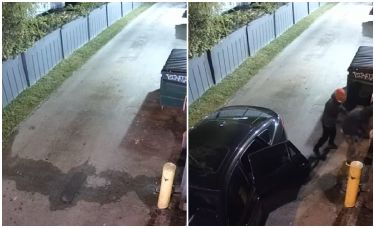 Video de vigilancia compartido por el negocio. (Captura de pantalla © Valencia Perfumes VP-YouTube)