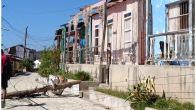 Viviendas afectadas por Melissa en Santiago de Cuba. (Foto © Lázaro Manuel Alonso- Facebook)