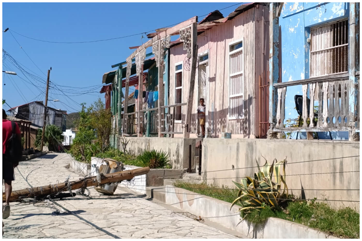 Viviendas afectadas por Melissa en Santiago de Cuba. (Foto © Lázaro Manuel Alonso- Facebook)