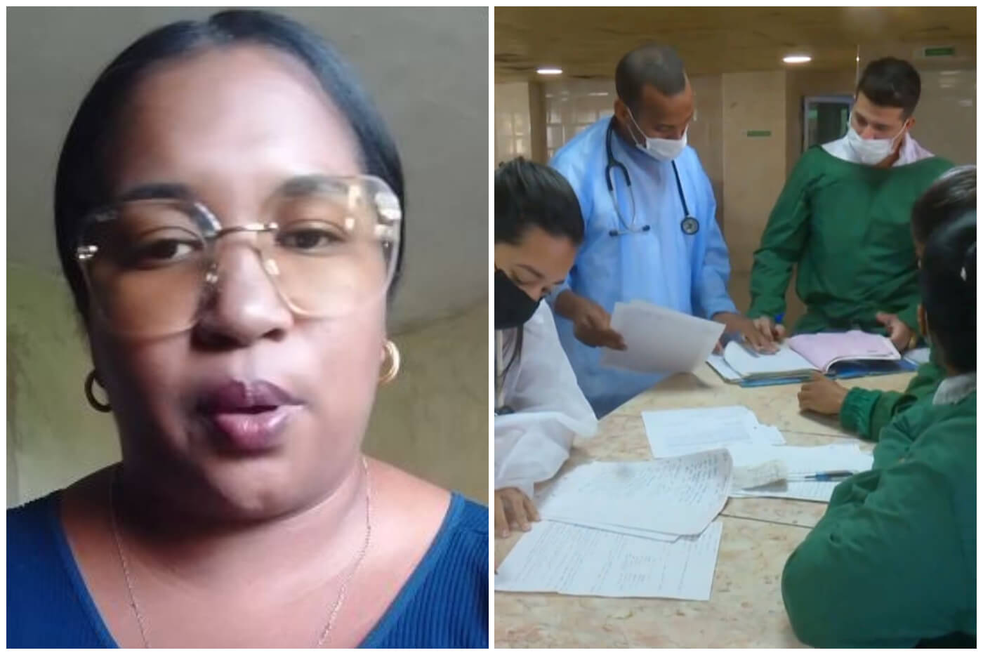 Periodista independiente denuncia la poca preparación de los médicos y la falta de insumos. (Captura de pantalla © CubaNet-Facebook/ Canal Caribe)