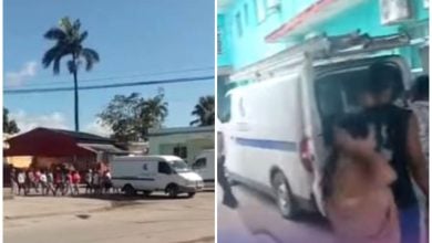 ETECSA prestó sus vehículos como ambulancia y carro fúnebre. (Captura de pantalla © Cubanosporelmundo- Instagram)