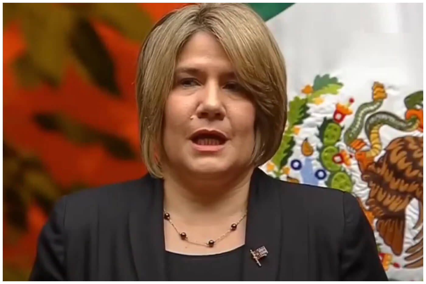 Lis Cuesta cumple funciones de primera dama en Cuba. (Captura de pantalla © CubaNet- YouTube)