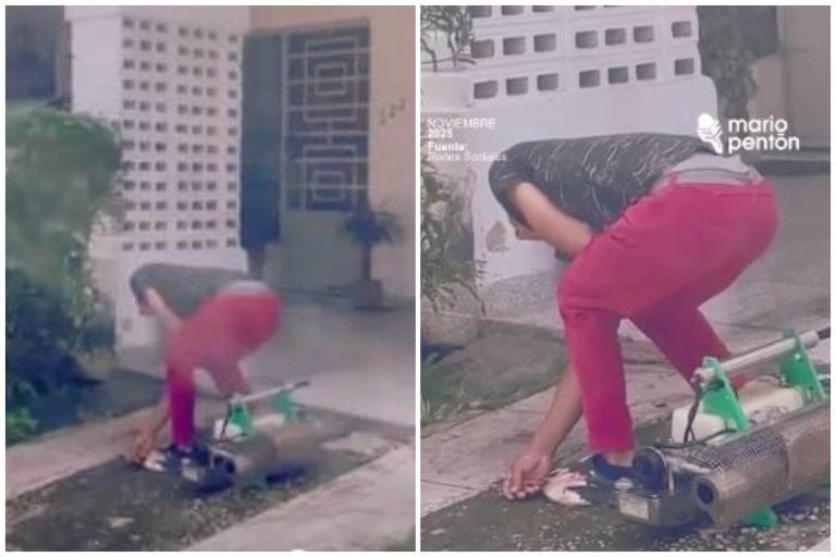 Viral: captan fumigador intoxicado mientras trabaja en La Habana
