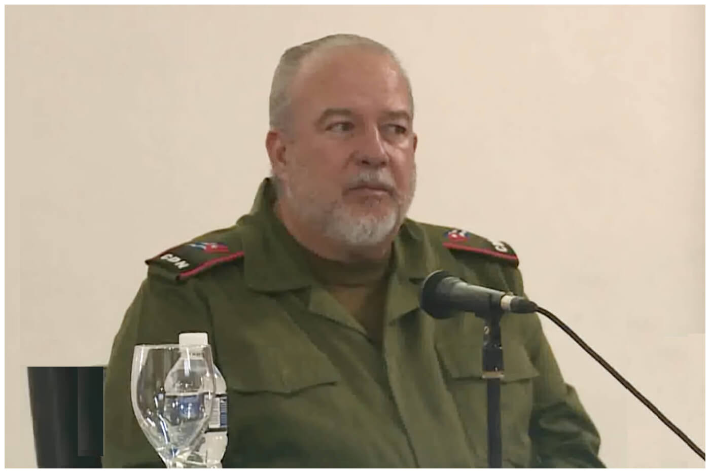 El primer ministro de Cuba, Manuel Marrero Cruz. (Captura de pantalla © Canal Caribe- YouTube)