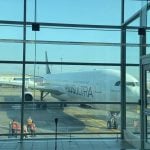 Imagen ilustrativa de un avión de Plus Ultra. (Captura de pantalla © Gerardo Cabrera Campos - Periodista-YouTube)