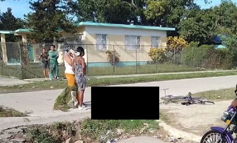 Ciclista muere tras caer en un hueco en La Habana